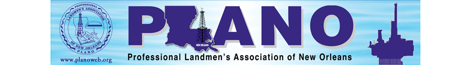 Professional Landmen's Association of New Orleans - PLANO